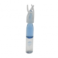 Microinserto 150 µl con mandrino interno, piedi in polimero e fondo conico per vial da 8 mm