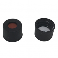 Tappo con setto non pretagliato PTFE bianco / silicone rosso